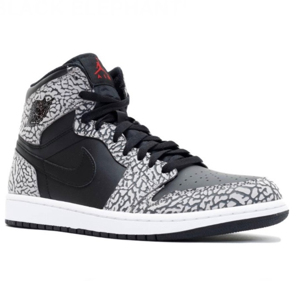 AIR JORDAN 1 RETRO HIGH 'BLACK ELEPHANT'